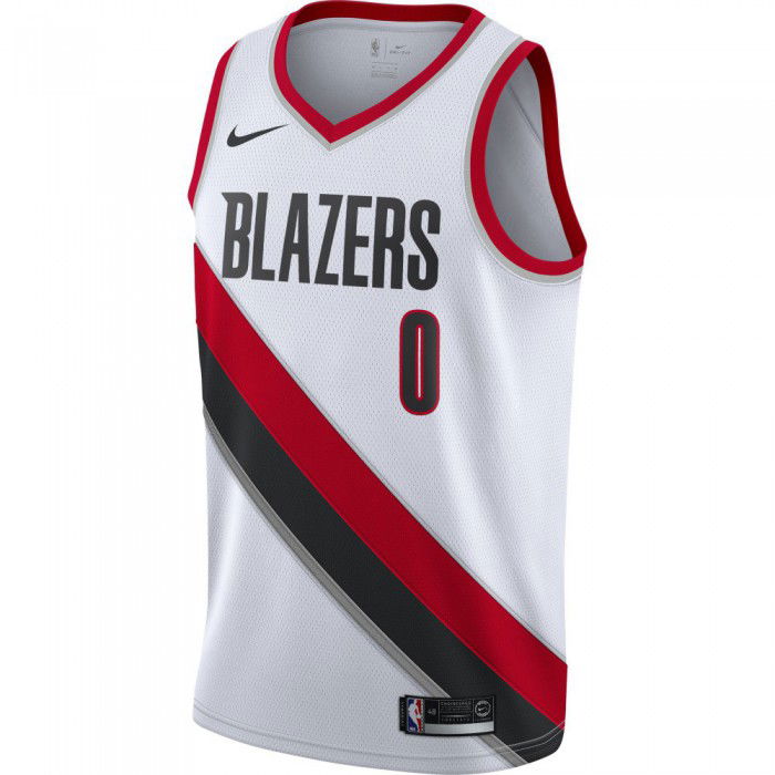 Maillot NBA Damian Lillard Portland Trailblazers Nike Association Edition Swingman