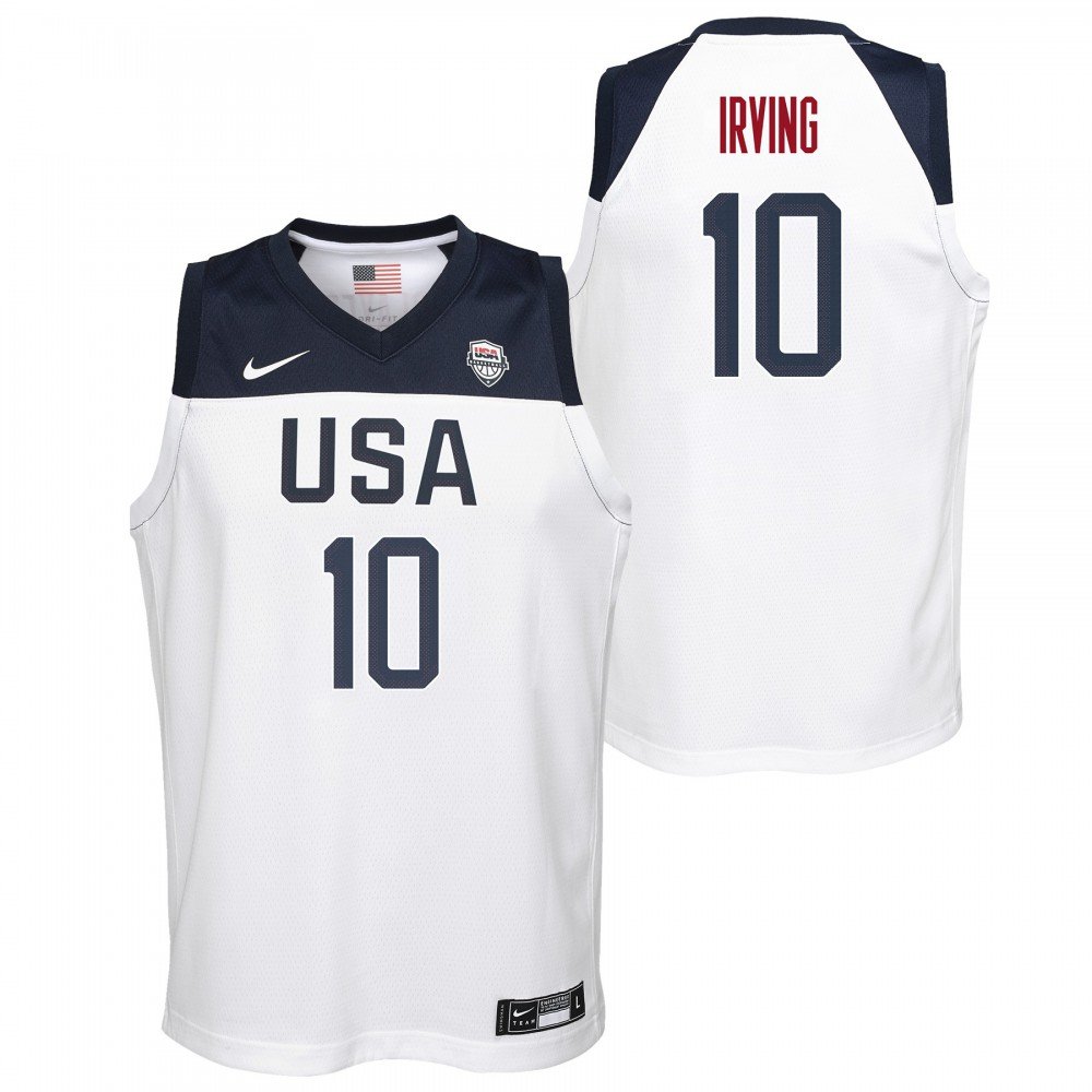 kyrie irving usa jersey white