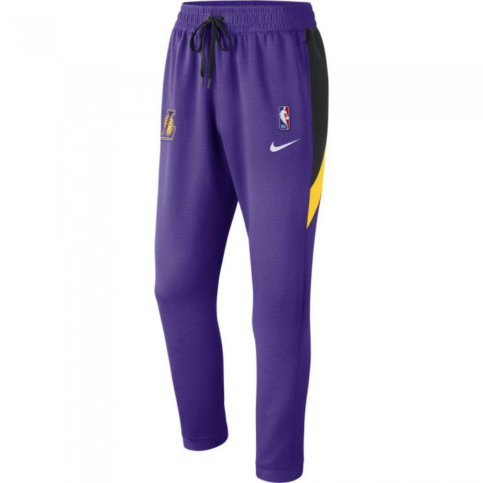 Pantalon Los Angeles Lakers Nike Therma Flex Showtime field purple/black/amarillo/white NBA