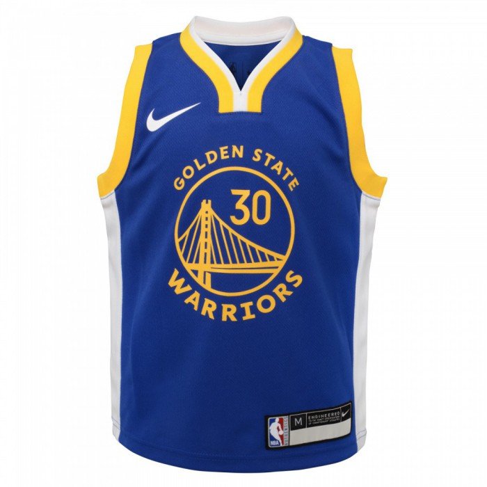 Replica Icon Road Jersey - Warriors Curry Stephen Nba Nike image n°2