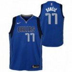 Color Blue of the product Swingman Icon Jersey Player Mavericks Doncic Luka...