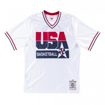 Authentic Shooting Shirt - Michael Jordan Asshgs18430-usawhit92mjo-xs | Mitchell & Ness