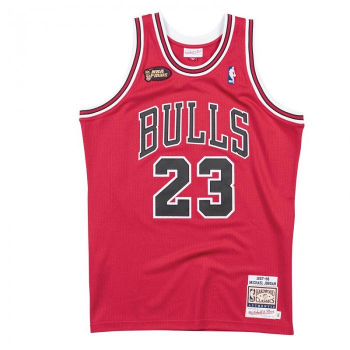 Authentic Jersey '97 Chicago Bulls Ajy4cp19016-cbuscar97mjo-2xl NBA image n°1