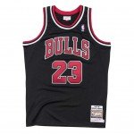 Color Black of the product Authentic Jersey '97 Chicago Bulls...