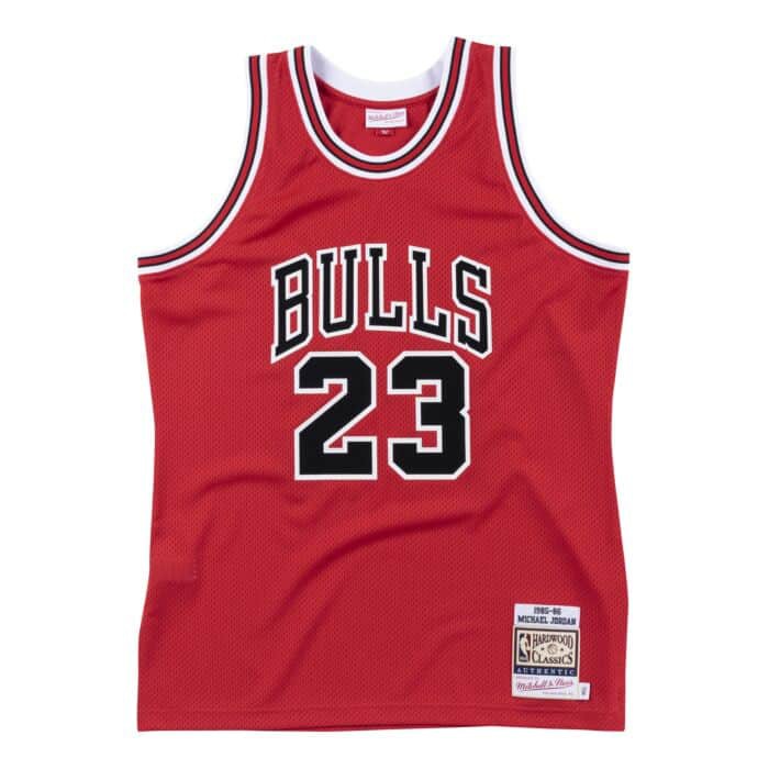 Authentic Jersey '85 Chicago Bulls Ajy4cp19010-cbuscar85mjo-2xl NBA
