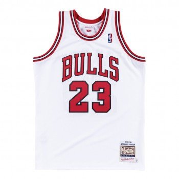 Authentic Jersey '97 Chicago Bulls Ajy4gs18398-cbuwhit97mjo-2xl NBA | Mitchell & Ness