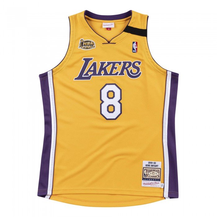 Authentic Jersey '99 La Lakers Ajy4cp19001-lalltgd99kbr-2xl NBA image n°1