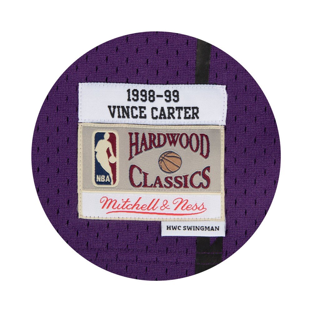 Men 15 Vince Carter Jersey Purple Toronto Raptors Throwback Swingman