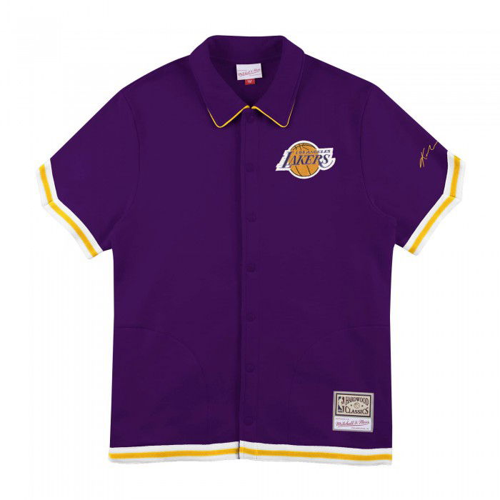 Shooting shirt NBA Los Angeles French Terry Shooting Shirt Btftef18030-lalpurpkbr-s