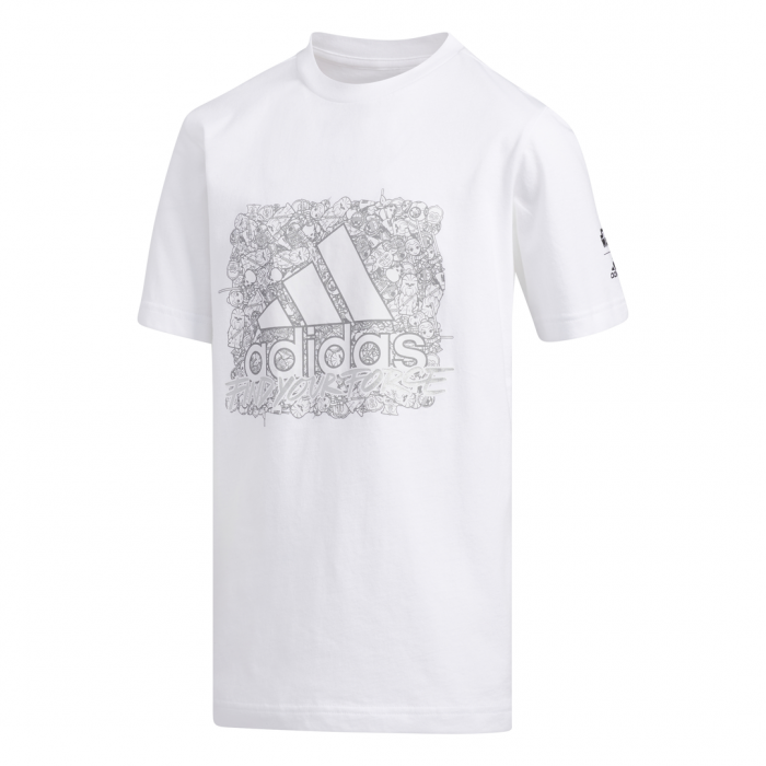 T-shirt adidas Star Wars enfant Light blanc