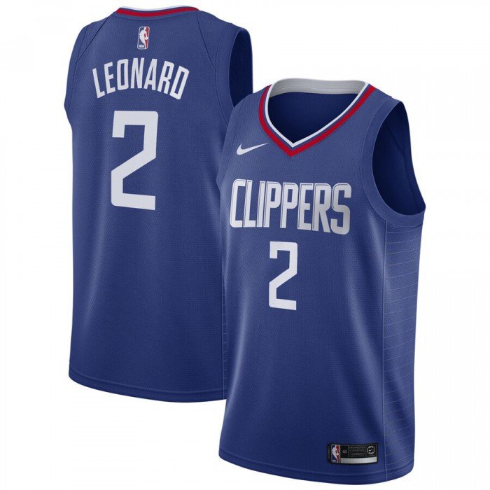 Maillot NBA Enfant Kawhi Leonard Los Angeles Clippers Nike Icon Edition Swingman image n°3