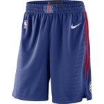 Color Bleu du produit Short NBA Enfant Los Angeles Clippers Nike Icon...