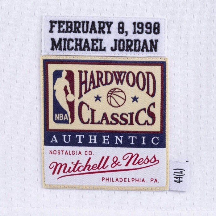 Maillot NBA Michael Jordan Chicago Bulls 1998 Authentic Mitchell&Ness All Star image n°3