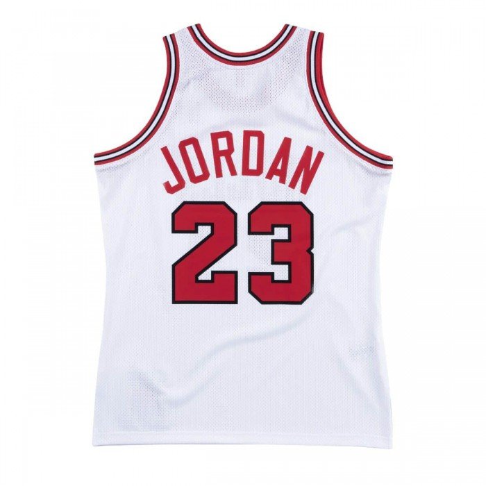 Maillot NBA Michael Jordan Chicago Bulls 1991-92 Authentic Mitchell&Ness The Shrug image n°2