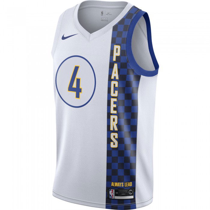 Maillot Ind M Nk Swgmn Jsy Ce 19 white/rush blue/oladipo victor NBA