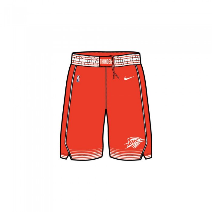 Short Oklahoma City Thunder Statement Edition Swingman team orange/signal blue/white NBA