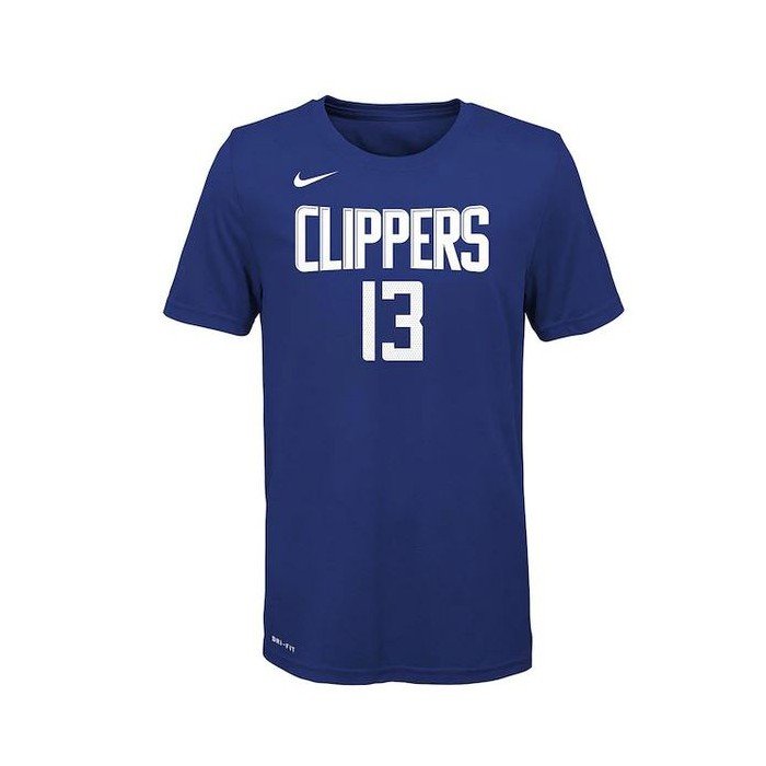 T-shirt NBA Enfant Paul George Los Angeles Clippers Nike Icon Edition Name&Number