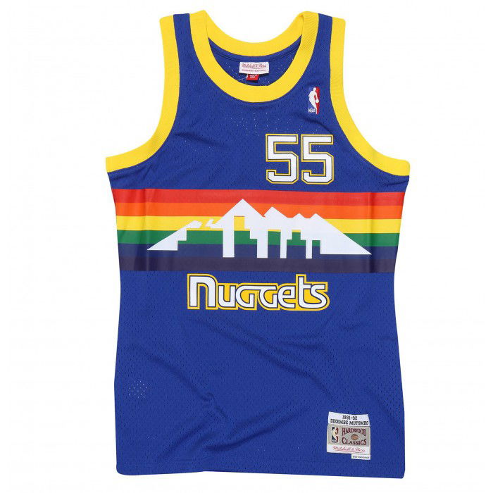 Maillot NBA Dikembe Mutombo Denver Nuggets 1991-92 Mitchell&Ness Swingman image n°1