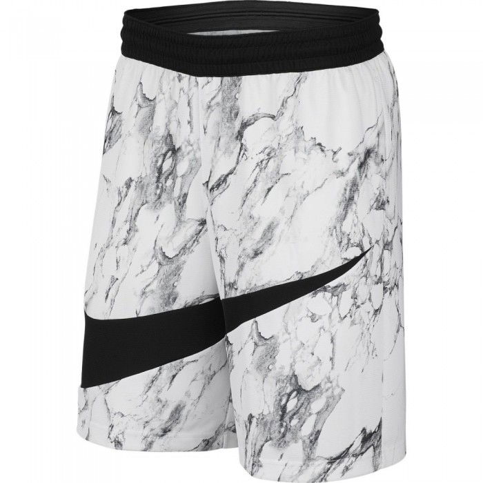 Short Nike Dri-fit Hbr Marble white/black