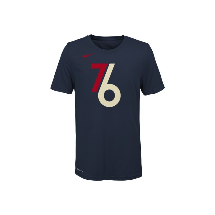 City Edition Logo Ss Tee 76ers Nba Nike