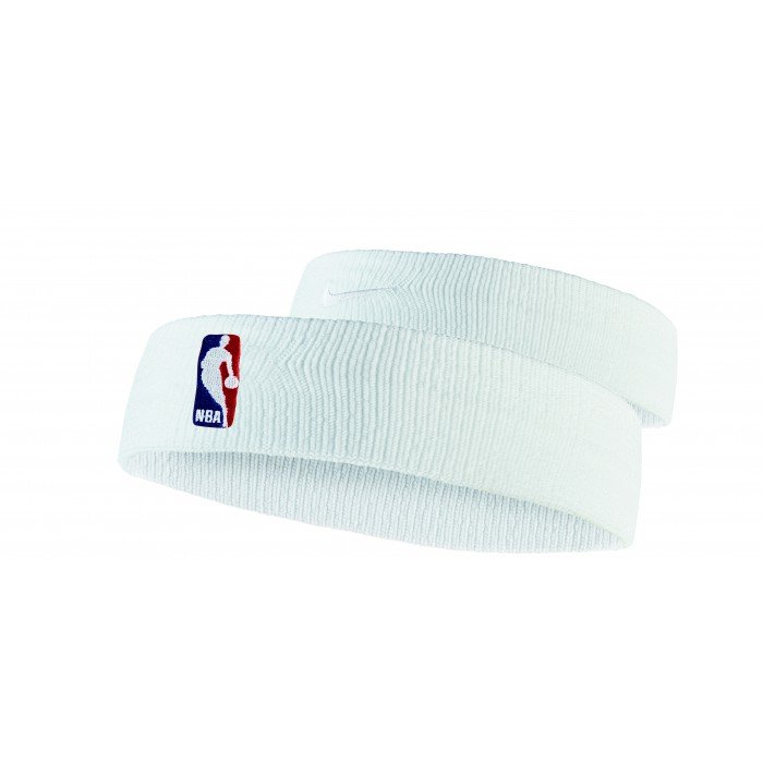 Bandeau NBA Nike Headband white
