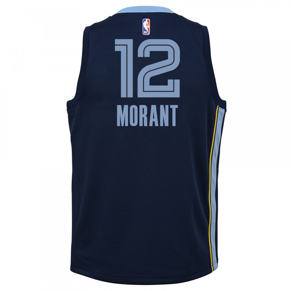 Men's Basketball Jersey #12 Ja Morant Memphis Grizzlies Swingman Jersey  Name and Number Player Sports T-Shirt Size S-XXL 