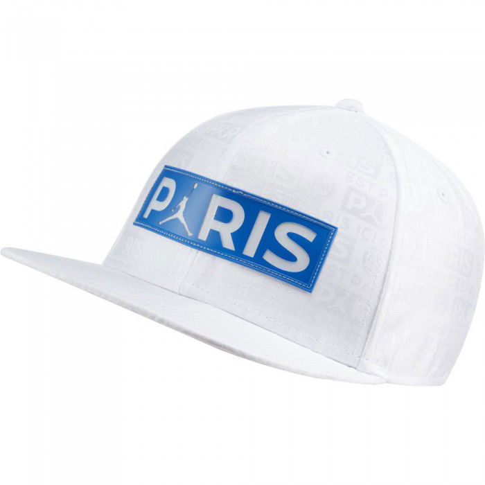 Casquette Jordan X PSG Paris Pro white