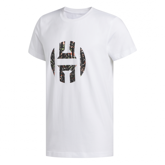 adidas Harden Logo Tee blanc