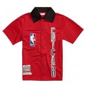 Authentic Shooting Shirt - Michael Jordan Asshgs18508-cbured184mjo-l NBA | Mitchell & Ness