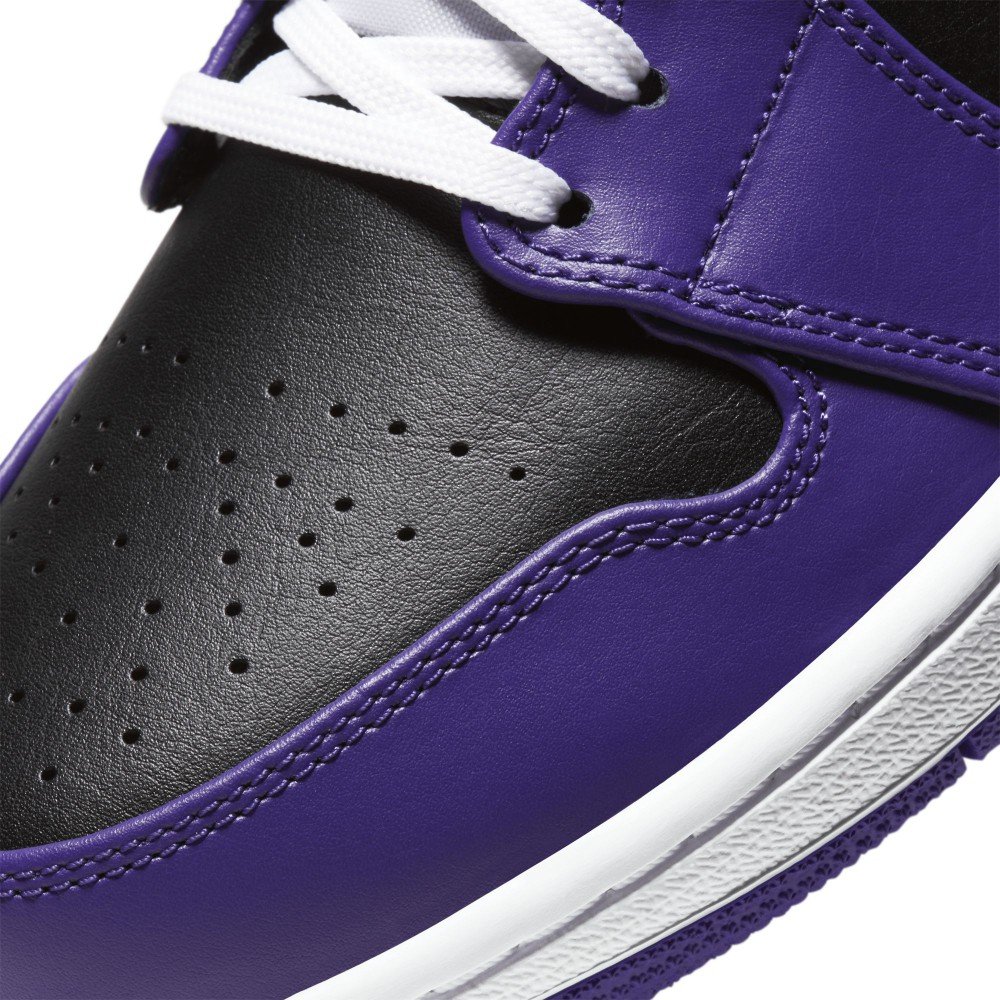 Air Jordan 1 Low court purple/white-black - Basket4Ballers
