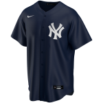 Color Bleu du produit Chemise de baseball MLB New York Yankees Nike...