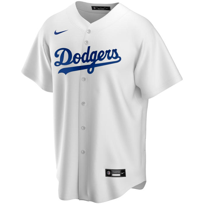 Los Angeles Dodgers Mlb Nike Official Replica Home Jerseywhite