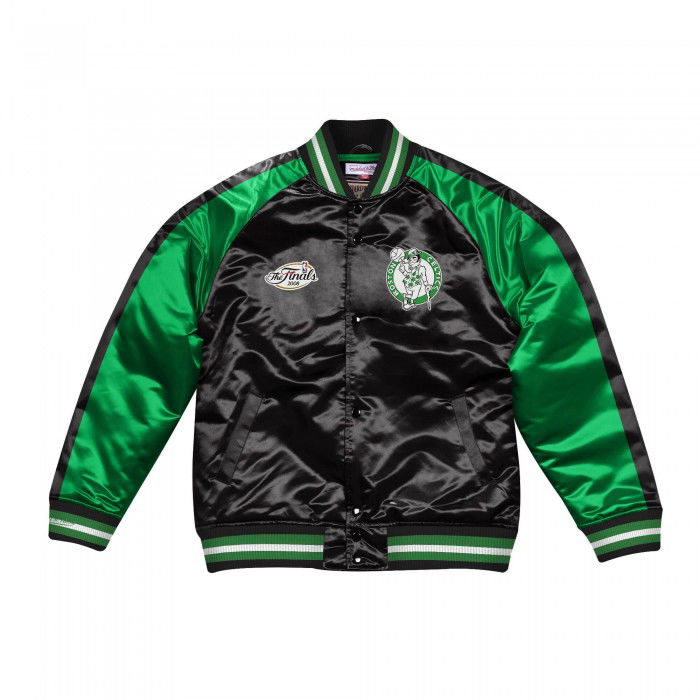Color Blocked Satin Jacket