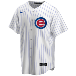 Color Blanc du produit Baseball-shirt Mlb Chicago Cubs Nike Official...