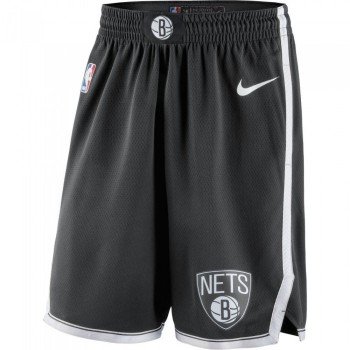 Short Brooklyn Nets Nike Icon Edition Swingman black/white NBA | Nike