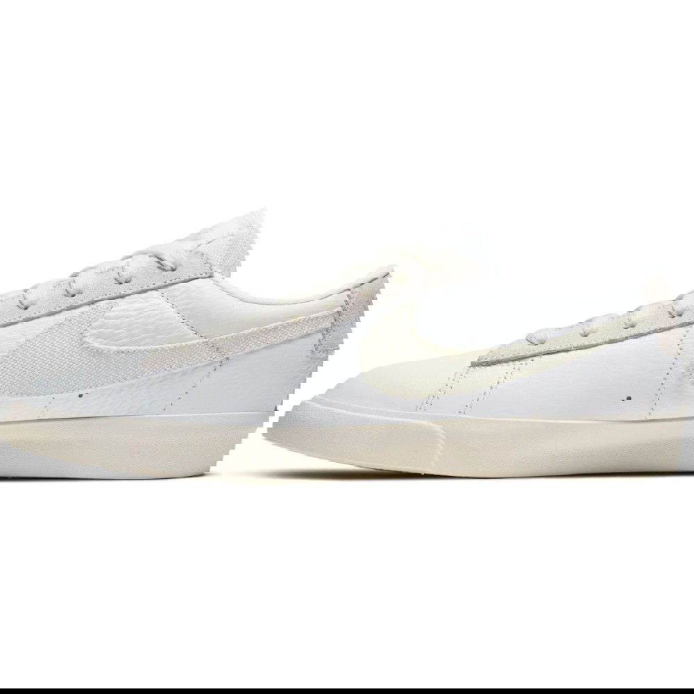 nike blazers white leather
