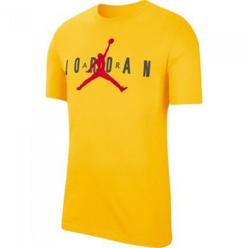 black and yellow jordan t shirt