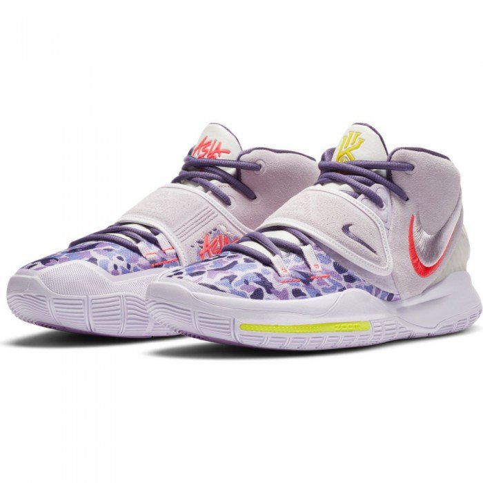 Nike Kyrie 6 MIDNIGHT NAVY LASER CRIMSON Sneaker10
