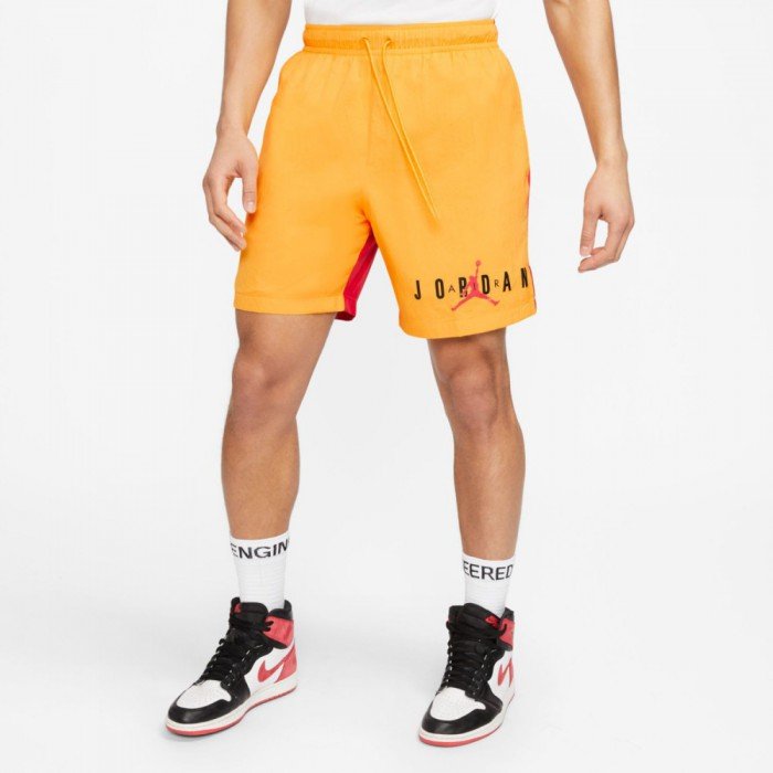 jordan shorts yellow