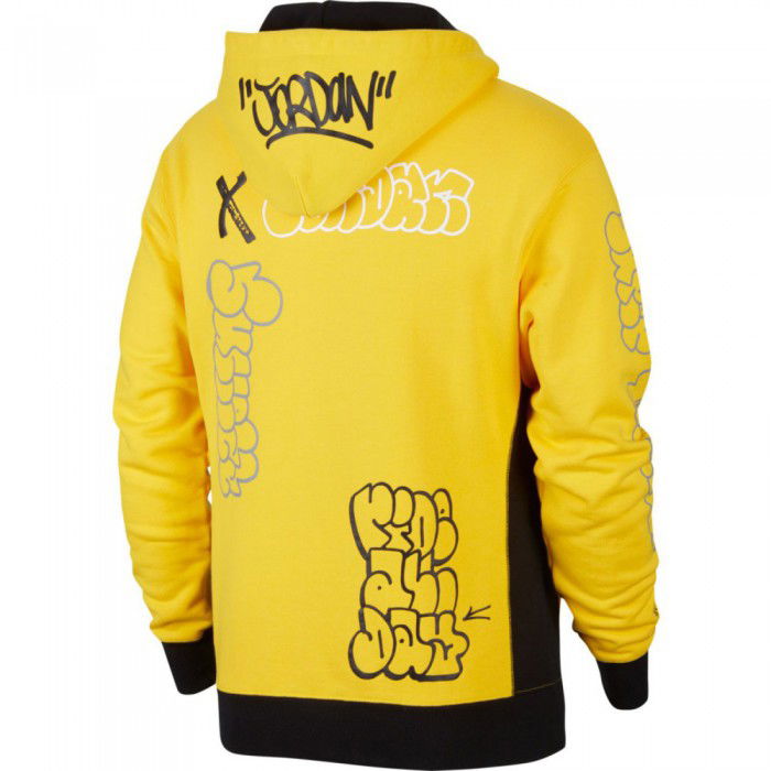 yellow jordan sweatshirt