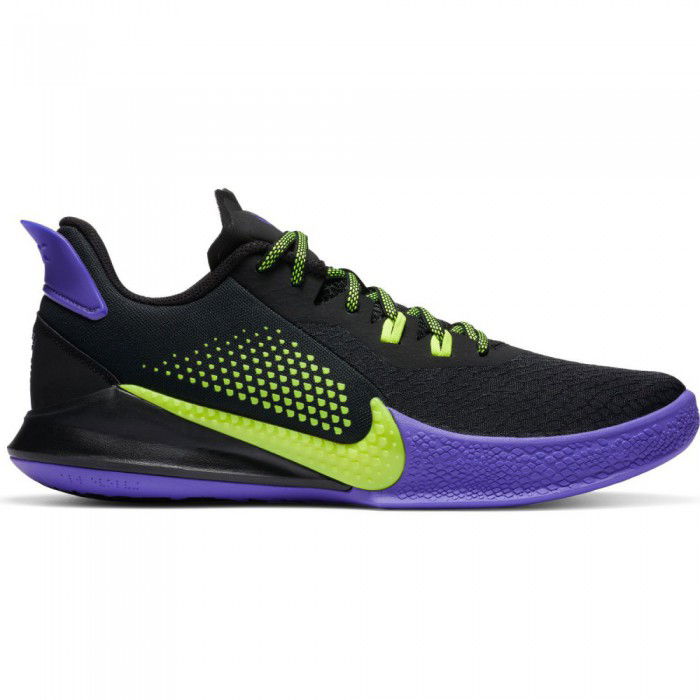 Nike Mamba Fury black/lemon venom-psychic purple