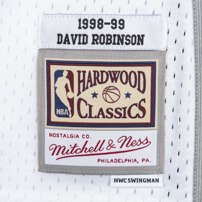 Maillot NBA David Robinson San Antonio Spurs 1998-99 Swingman Mitchell&Ness image n°3
