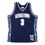 Color Blue of the product Mitchell & Ness Maillot Georgetown University '95...