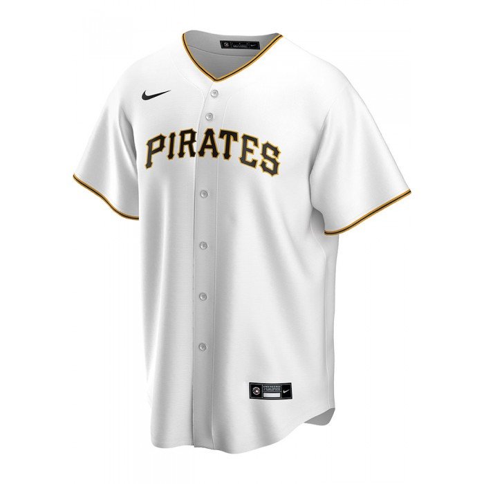 Nike Official Replica Home Jersey Pittsburgh Pirates Basket4Ballers
