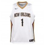 Color White of the product Maillot Swingman Association New Orleans Pelicans NBA