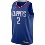 Color Blue of the product Maillot Kawhi Leonard Clippers Icon Edition 2020...
