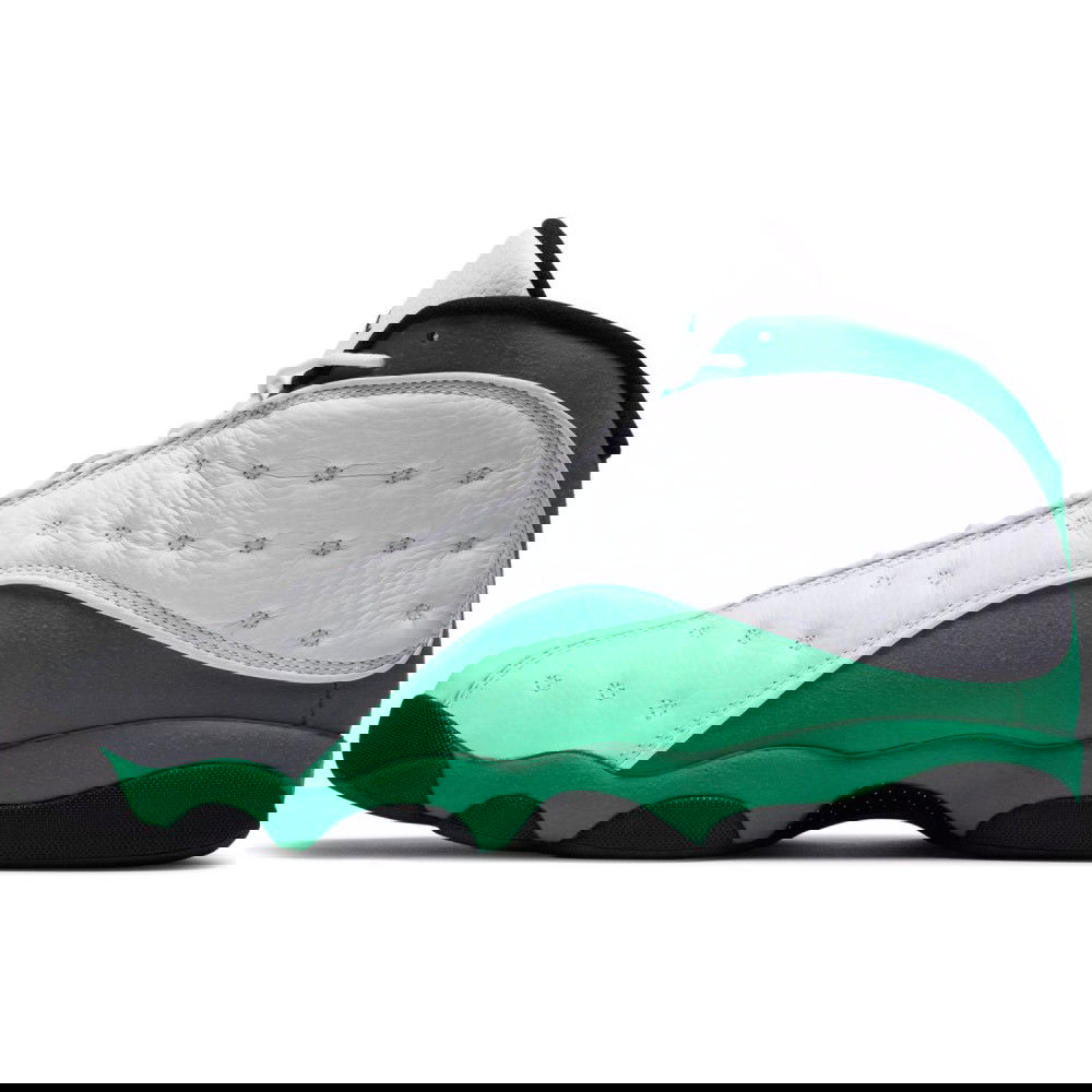 green and white 13s outfit