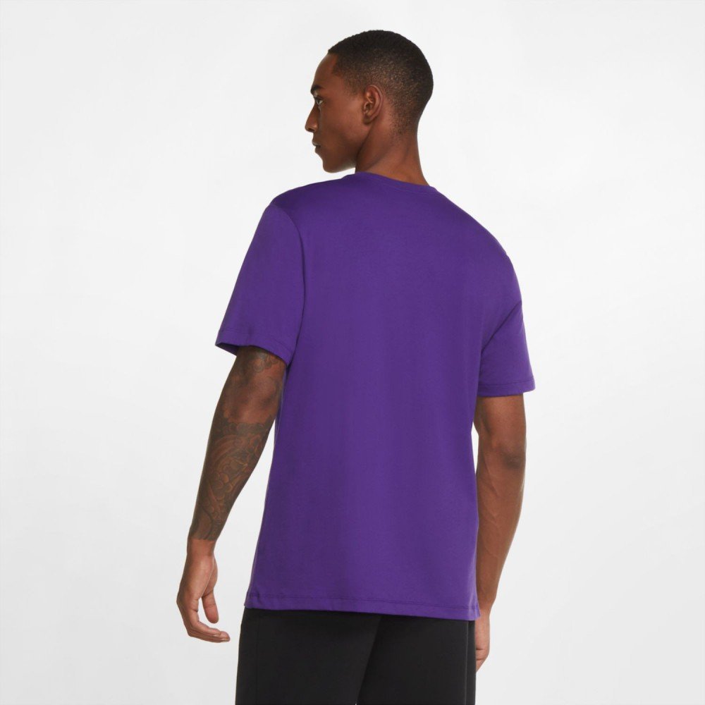 T-shirt Jordan Winter Utility Jumpman court purple - Basket4Ballers