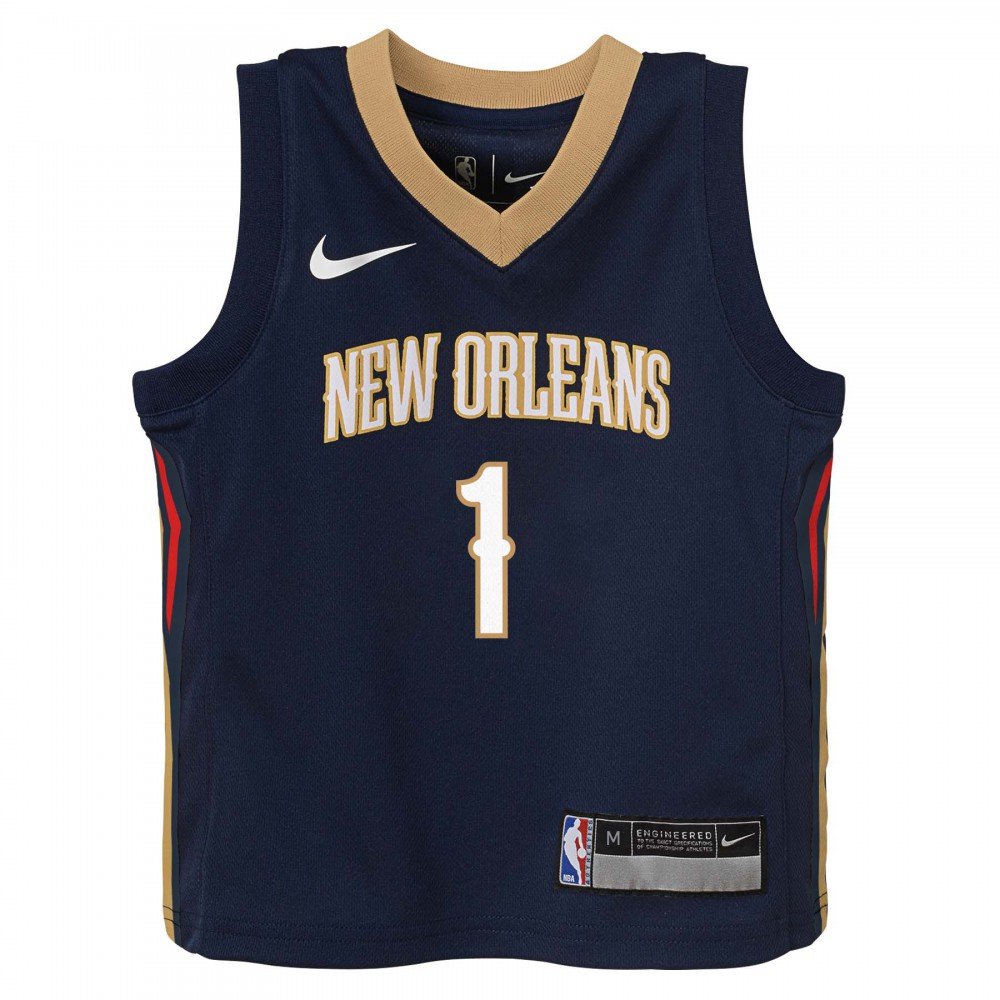 Unisex Jordan Brand Zion Williamson Red New Orleans Pelicans Swingman Jersey - Statement Edition Size: Small