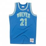 Color Bleu du produit Maillot NBA Kevin Garnett Minnesota Timberwolves '95...